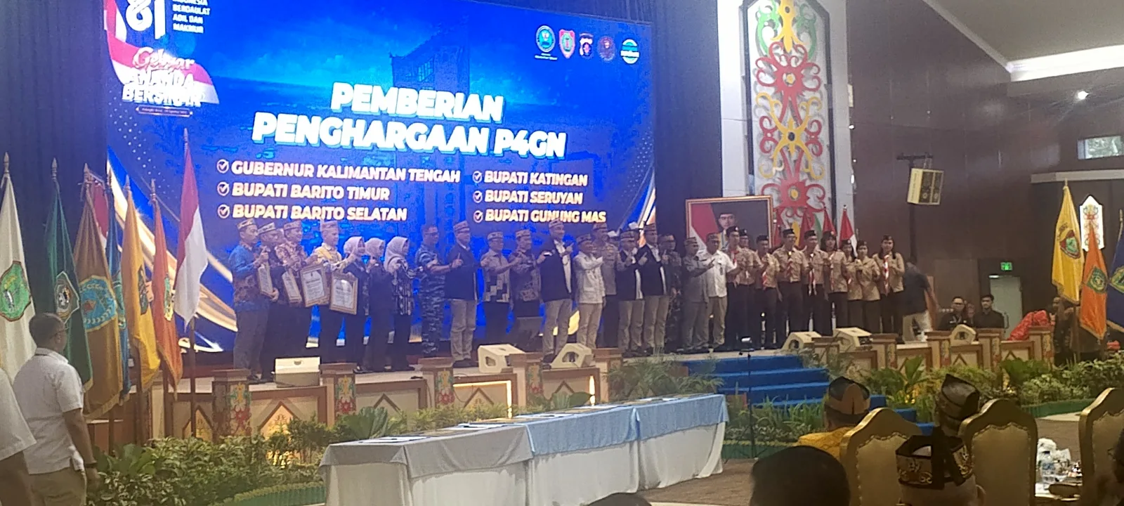 Kalimantan Tengah Terima Penghargaan atas Komitmen dalam Pencegahan dan Pemberantasan Narkotika
