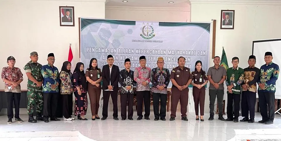 Memperkuat Kerukunan dan Kondusivitas Melalui Kerja Sama Tim Pakem, Kejaksaan, Pemda, FKUB, dan Ormas Agama