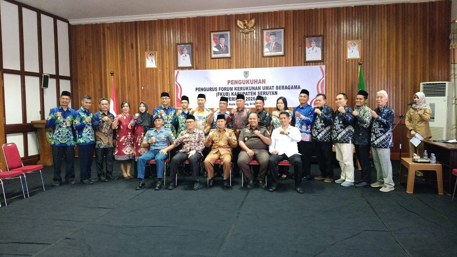 PENGUKUHAN FKUB KAB.SERUYAN PERIODE 2026–2030